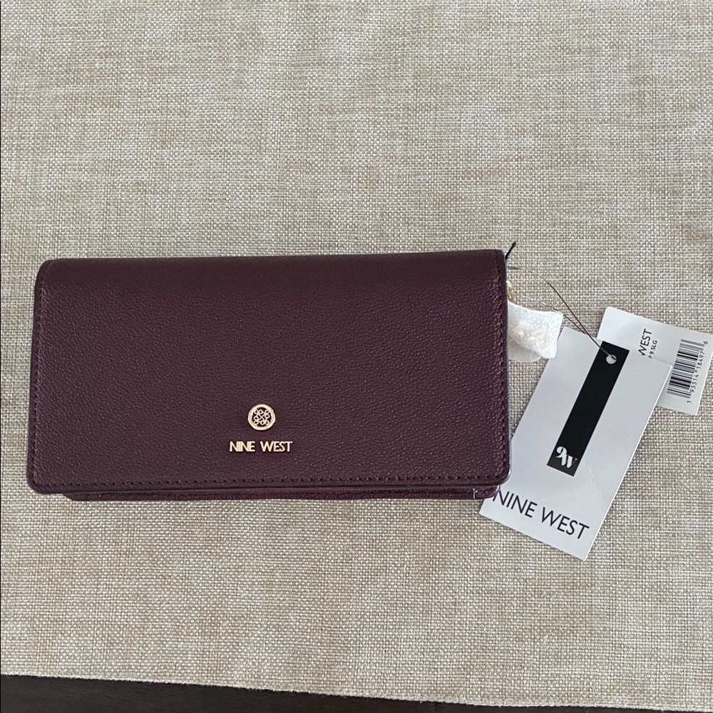 Nine West Dark Cranberry Wallet